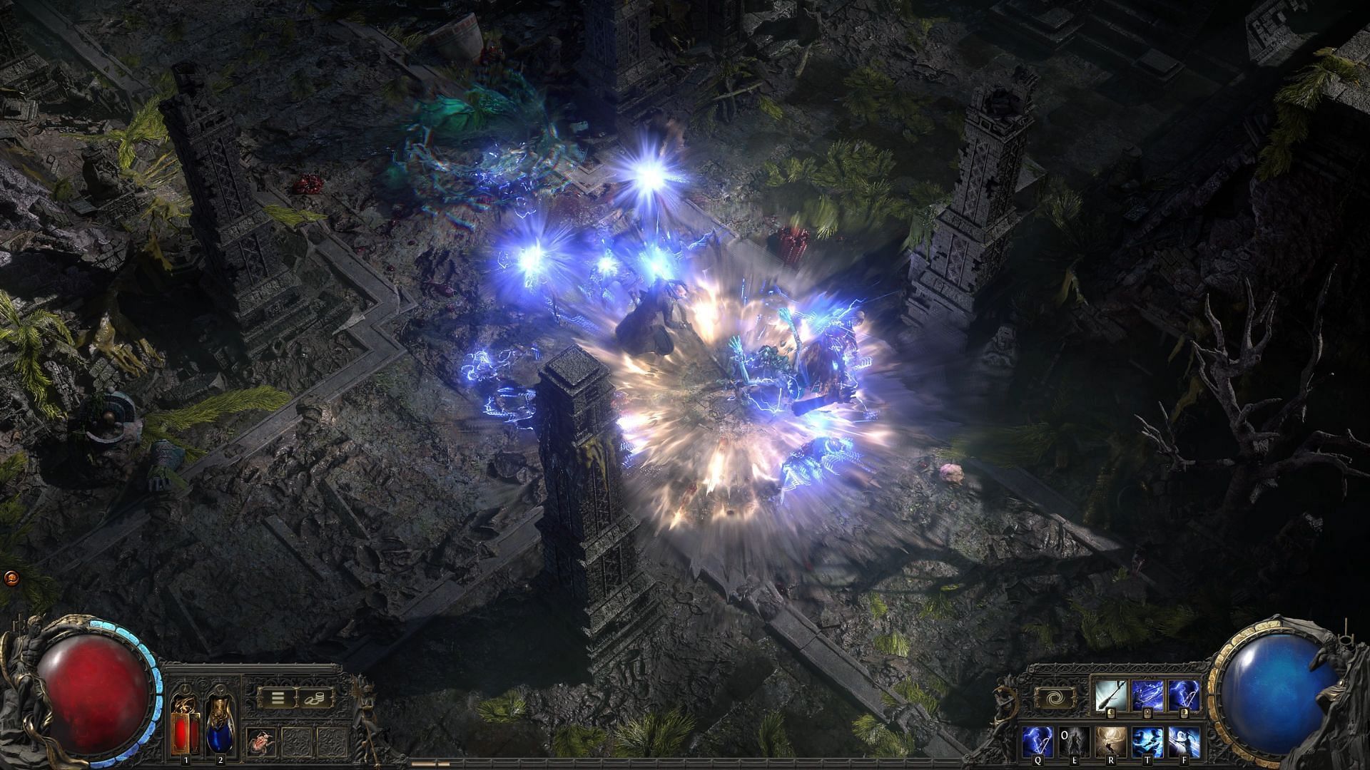 PoE 2 monk gameplay (Image via Grinding Gear Games)
